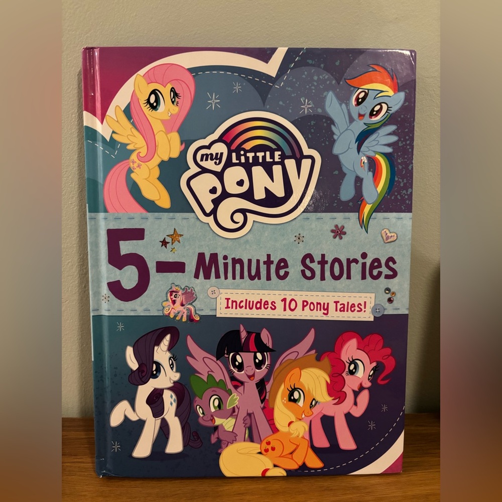My Little Pony 5-Minute Stories Hardcover Book published by Hasbro